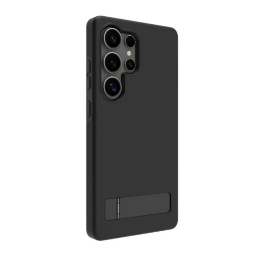 Funda para móvil dbramante1928 Iceland Pro Qi2 Kick Plástico Negra con carga inalámbrica para Galaxy S25 Ultra