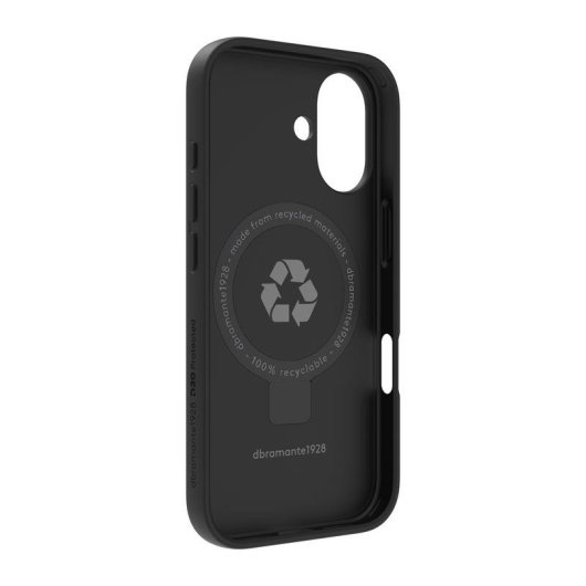 Funda para móvil dbramante1928 Iceland Ultra D3O MS Kick Cover plástico negro para iPhone 17