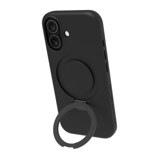 Funda para móvil dbramante1928 Iceland Ultra D3O MS Kick Cover plástico negro para iPhone 17