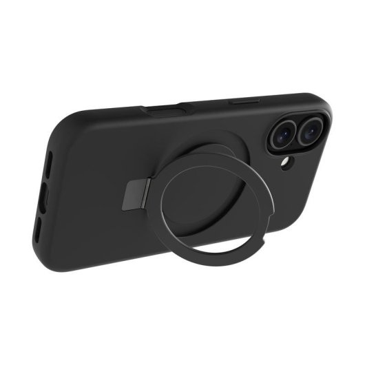 Funda para móvil dbramante1928 Iceland Ultra D3O MS Kick Cover plástico negro para iPhone 17