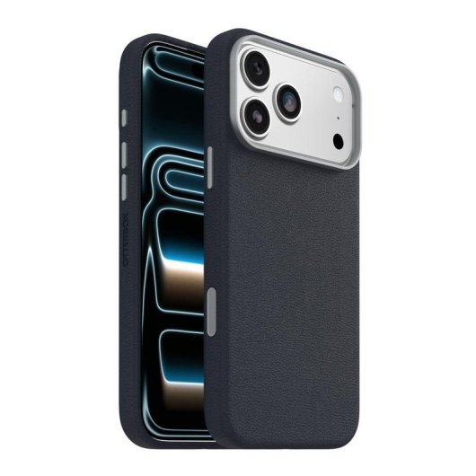 Funda para móvil OtterBox Symmetry Cactus Leather Cover Blu per iPhone 17 Pro Max
