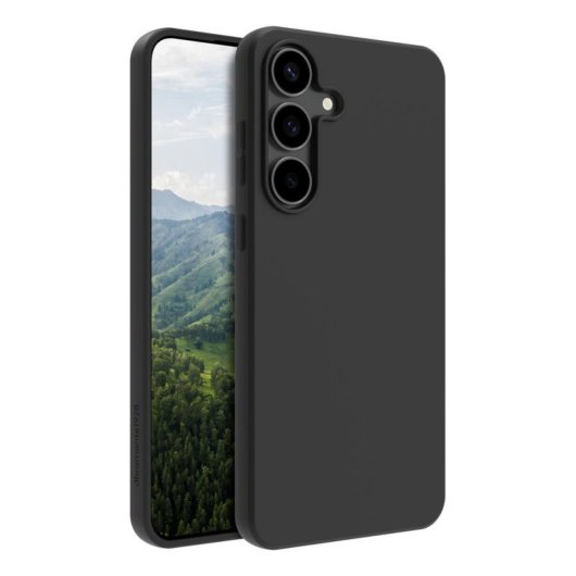 Funda para móvil dbramante1928 Greenland Cover case plástico negro para Galaxy S25 FE
