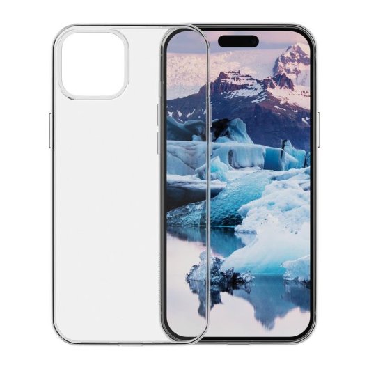 Funda pour mobile dbramante1928 Nuuk Cover transparente pour iPhone 17e/16e/15/14/13