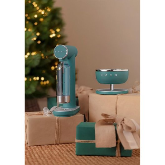 SodaStream Smeg SKC01EGM 1 L Grün Smaragd Matt