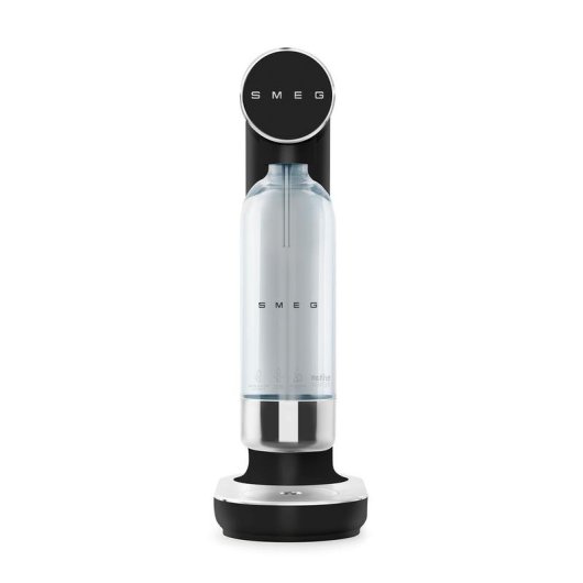 Wassersprudler Smeg SKC01BLM Mattschwarz 1 L Drehbar