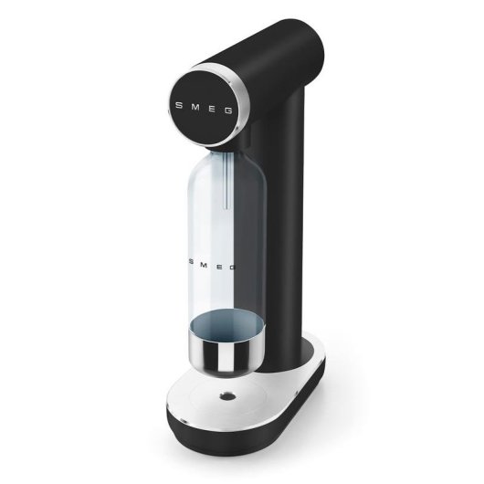 Wassersprudler Smeg SKC01BLM Mattschwarz 1 L Drehbar
