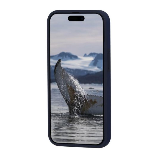 Funda para móvil dbramante1928 Iceland Ultra D3O MS Cover Azul para iPhone 17e/16e/15/14/13