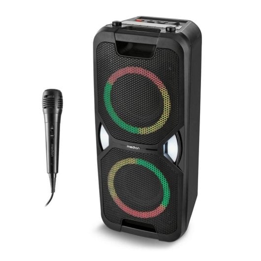 Altoparlanti Medion Karaoke Wireless 50W Bluetooth 5.4 batteria 5000mAh