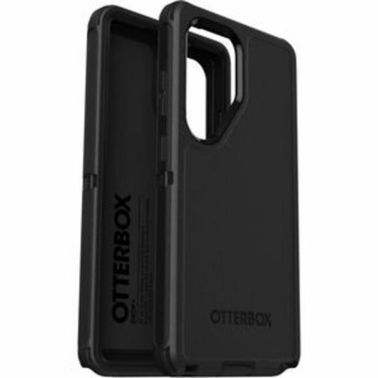 Funda para móvil OtterBox Defender Series Negra de silicona para Galaxy S25 Ultra protección certificada