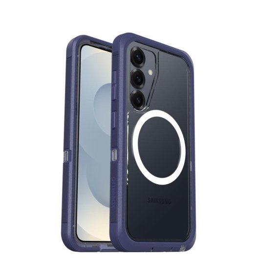 Funda para móvil OtterBox Defender XT Cover plástico púrpura transparente para Galaxy S25