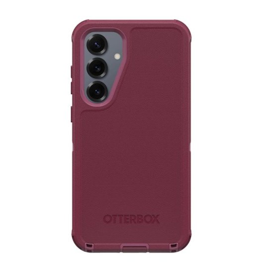 Funda para móvil OtterBox Defender Series Cover silicona rosa Foxberry para Galaxy S25+