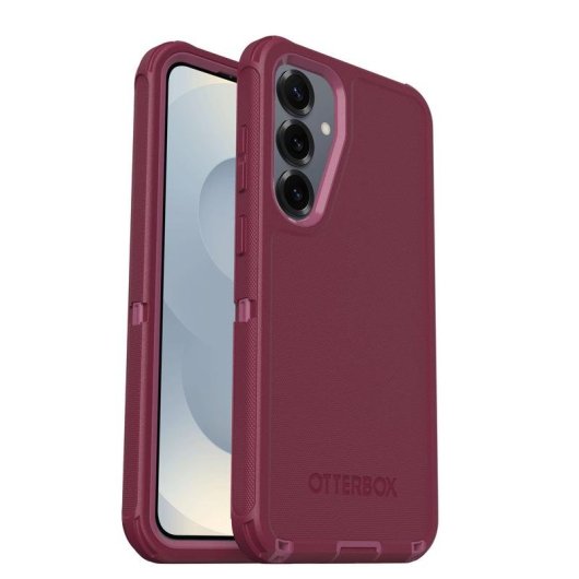 Funda para móvil OtterBox Defender Series Cover silicona rosa Foxberry para Galaxy S25+