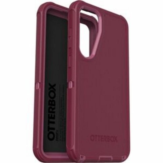Funda para móvil OtterBox Defender Series Cover silicona rosa Foxberry para Galaxy S25+