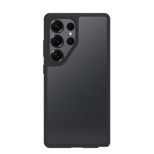 Funda para móvil OtterBox React Series Cover plástico negro transparente para Galaxy S25 Ultra