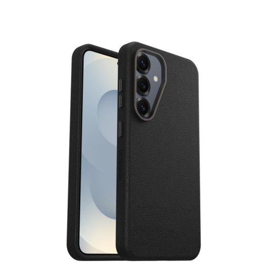 Funda para móvil OtterBox Symmetry Cactus Cover pelle nera resistente per Galaxy S25