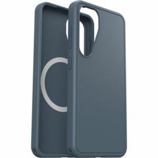 Coque fine OtterBox Symmetry Series pour Galaxy S25 PC Bleu avec aimants protection certifiée