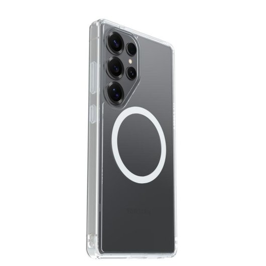 Funda para móvil OtterBox Symmetry Series Clear Cover PC Transparente con imanes para Galaxy S25 Ultra