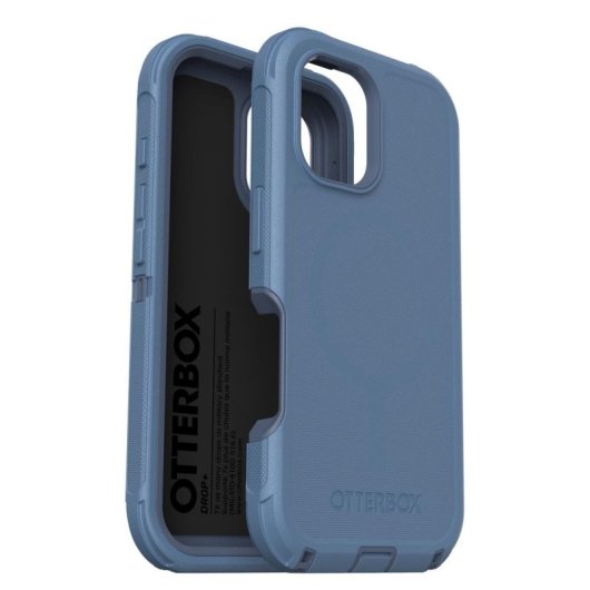 Funda para móvil OtterBox Defender Series Cover Policarbonato Azul para iPhone 16
