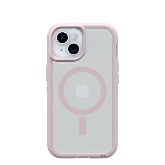 Funda para móvil OtterBox Defender XT Cover plastica rosa trasparente per iPhone 17e/16e/15/14/13