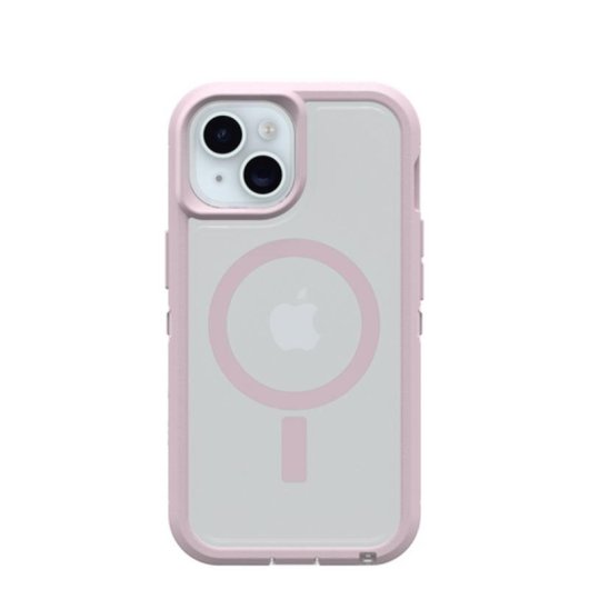 Funda para móvil OtterBox Defender XT Cover plastica rosa trasparente per iPhone 17e/16e/15/14/13
