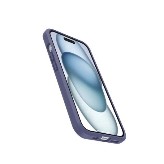 Funda para móvil OtterBox React Cover plastique transparent violet pour iPhone 17e/16e/15/14/13
