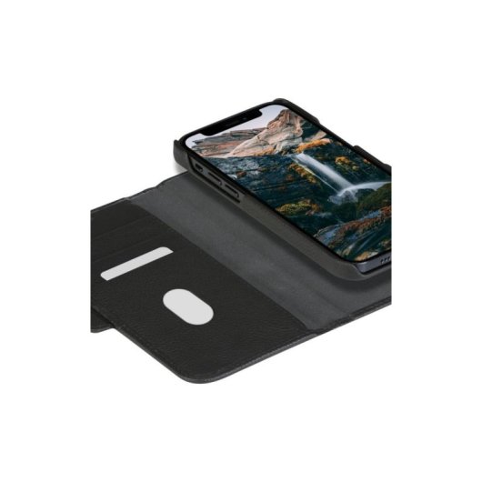 Funda para móvil dbramante1928 New York cartera negra con cierre magnético para iPhone 13 Pro Max