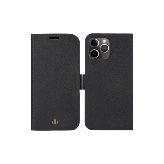 Funda para móvil dbramante1928 New York cartera negra con cierre magnético para iPhone 13 Pro Max