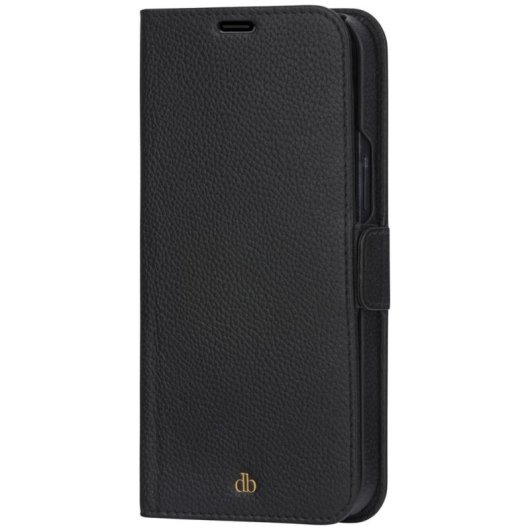 Funda para móvil dbramante1928 New York cartera negra con cierre magnético para iPhone 13 Pro Max