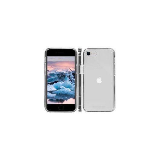 Handyhülle dbramante1928 Iceland Cover recycelter Kunststoff transparent für iPhone SE/8/7