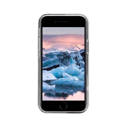 Handyhülle dbramante1928 Iceland Cover recycelter Kunststoff transparent für iPhone SE/8/7