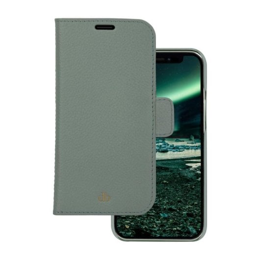 Funda para móvil dbramante1928 New York portafoglio magnetico verde per iPhone 13 Pro