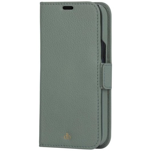 Funda para móvil dbramante1928 New York portafoglio magnetico verde per iPhone 13 Pro