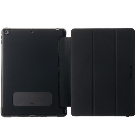Cover OtterBox React Folio per iPad 8ª/9ª generazione, Anti-urti, Nero