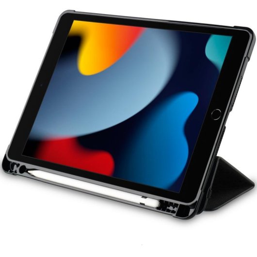 Cover OtterBox React Folio per iPad 8ª/9ª generazione, Anti-urti, Nero