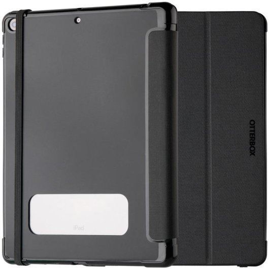 Cover OtterBox React Folio per iPad 8ª/9ª generazione, Anti-urti, Nero