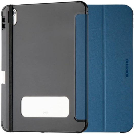 Funda OtterBox React Folio pour Apple iPad (A16/10e gen), Bleu