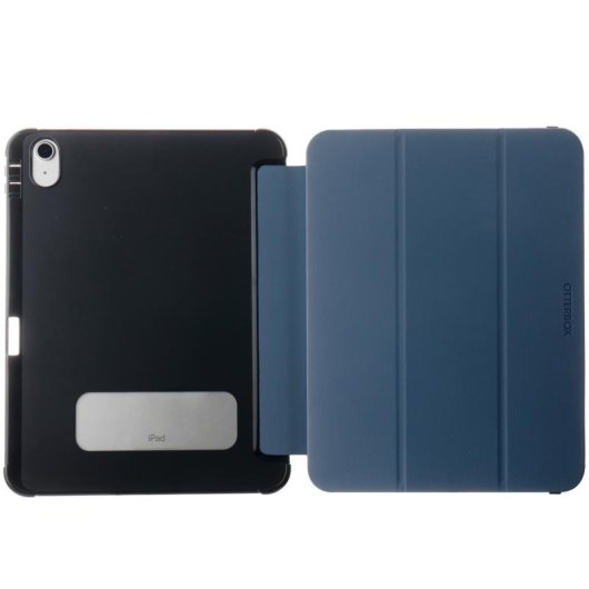 Funda OtterBox React Folio pour Apple iPad (A16/10e gen), Bleu