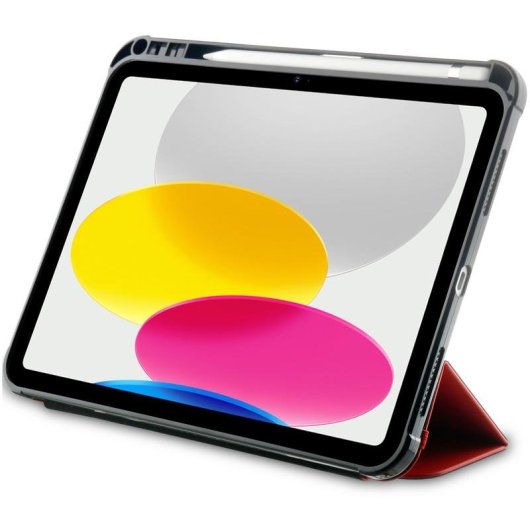 Funda OtterBox React Folio para Apple iPad (A16/10.ª gen), Roja