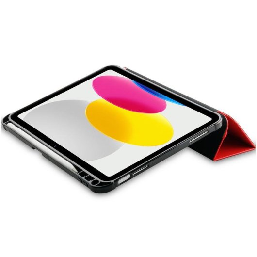 Funda OtterBox React Folio para Apple iPad (A16/10.ª gen), Roja