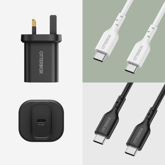 Ladegerät OtterBox 78-81344 20W USB-C Schnellladung Schwarz