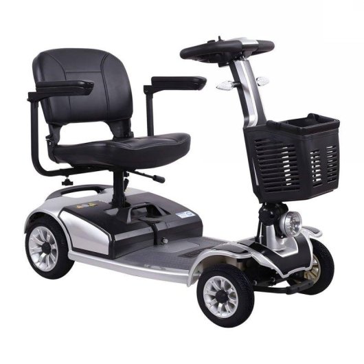 Patinete Eléctrico Seedream S-01 Plateado 250W 24V 20Ah 8 Pulgadas