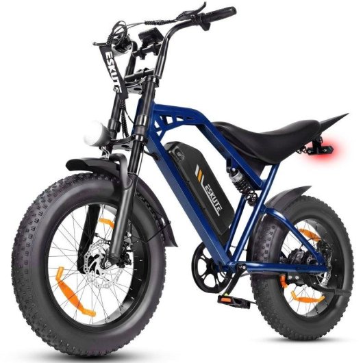 Moto Eléctrica Eskute V202 250W 48V 20.8Ah 20" Frenos Mecánicos Azul