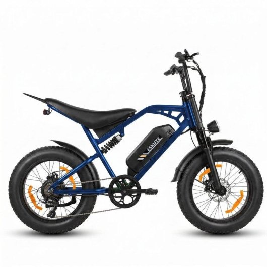 Mota Elétrica Eskute V202 250W 48V 20.8Ah 20x4 Freios Mecânicos