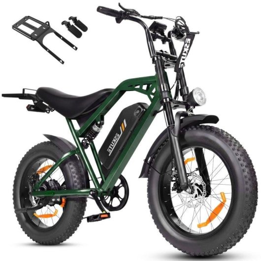 Moto Eléctrica Eskute V202 250W 48V 20.8Ah 20" Frenos Mecánicos Verde