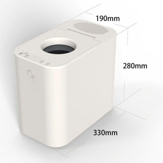 Compostatore di Cucina Beeco HQD-260C 2,5L 470W 6 Modalità Bianco