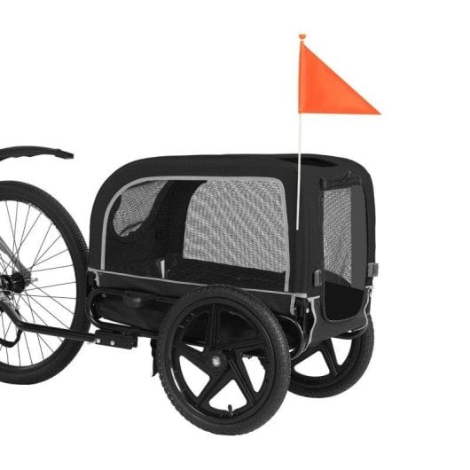 Remorque pour animaux Sepnine 20303n Pliante Imperméable 23kg Gris
