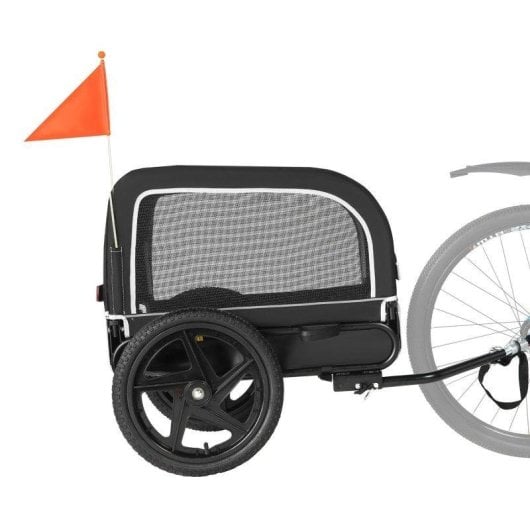 Remorque pour animaux Sepnine 20303n Pliante Imperméable 23kg Gris