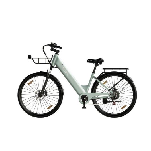 Bicicleta Eléctrica Pixar C1 Pro Motor 250W Batería 36V 18Ah Frenos Hidráulicos Verde
