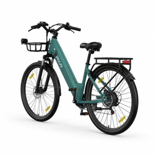 Bicicleta Eléctrica Pixar C1 Pro Motor 250W Batería 36V 18Ah Frenos Hidráulicos Azul