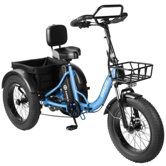 Bicicleta Eléctrica Eskute T302 Pro 250W 48V 20.8Ah 20" Azul